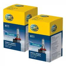 Hella Par De Ampolletas H11 12v / 55w Pgj19-2