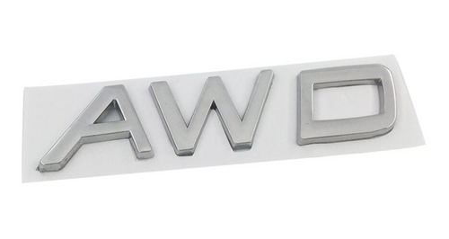 Logo Emblema Awd Para Volvo Metlico  8.1x1.9cm Foto 2