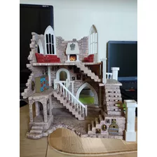 Diorama Harry Potter Torre De Grifinória + 2 Nano Figures