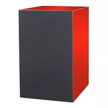 Project Box Speaker Box 5 Red Surround Audiophile Bookshelf 