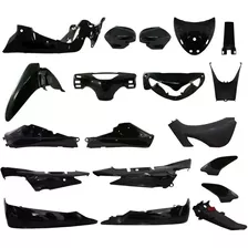 Kit Plasticos Corven Mirage 110 Negro Motos Coyote