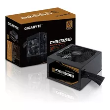 Fonte 650w Gigabyte P650b 80 Plus Bronze - Gp-p650b/br