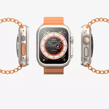 Smartwatch Serie 8 Ultra Duas Pulseiras E Pelicula Proteção