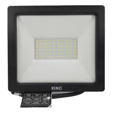 Reflector Proyector Led 50w Luz Fría King Apto Intemperie