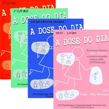 Kit A Dose Do Dia Métodos Livros Iniciação Musical Ao Piano