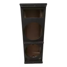 Caixa Gabinete Para 2 Fal De 10 E 1 Driver Ti Preto Se C/tl