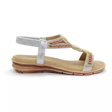 Sandalias Ferli Urbanas Mujer Ajuste Brillos 83-1023-01