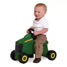 Tomy John Deere Sit-n-scoot Tractor De Juguete, Verde, Talla