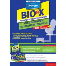 Bio X Tratamiento Para Pozos Ciegos Merclin 4 Dosis De 30g