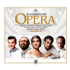 The Great Masters Of The Opera Vol 2 | 3 Cds Nuevo