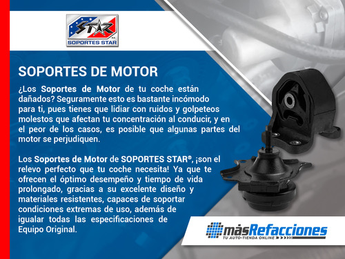 Kit Soportes Motor - Caja 4 Piezas Sc L4 1.9l 92 S.star Foto 4