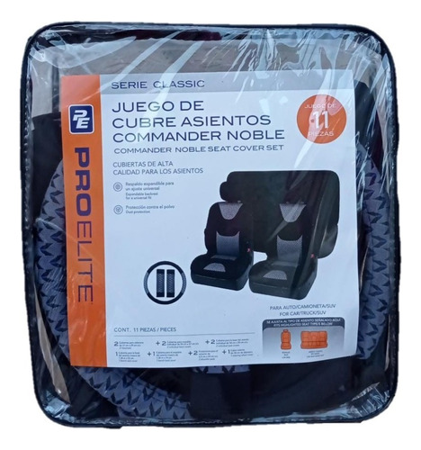 Peugeot 207 2011-2015 11 Pzs Fundas De Asiento De Tela Foto 4