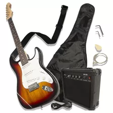 Guitarra Eléctrica Tipo Stratocaster Amplificador Accesorios