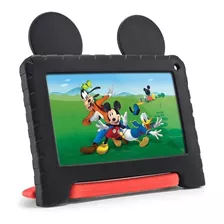 Tablet Multilaser Mickey Kids 7 32gb Preto/vermelho E 2gb De Memória Ram