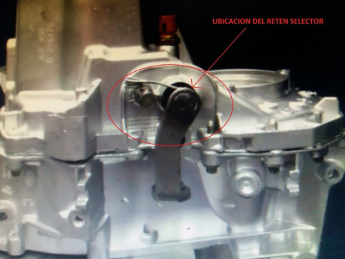 Reten Selector Caja Clio Platina Kangoo Megane I R9 Original Foto 5