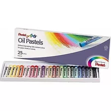 Pentel Arts Oil Pastel Set, 5-16 X ******* Pulgadas, Colores