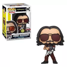 Funko Pop Johnny Silverhand 592° Cyberpunk Xclusive Glows