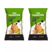 Nelsoni R. Mix Hamster Alimento Balanceado Semillas 750gr X2