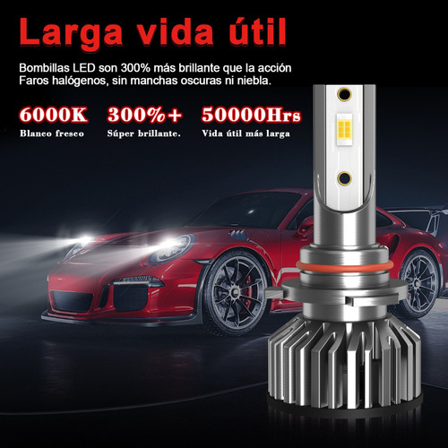 Bombilla Led 9005 9006 Para Faros Delanteros, Luz Alta/baja, Nissan 300ZX