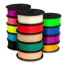 100 Metros Filamento Para Pluma 3d, Pla, 10 Colores, 1.75mm