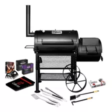 Ahumador Offset Pitmaster Modelo X5 + Accesorios - Grillcorp