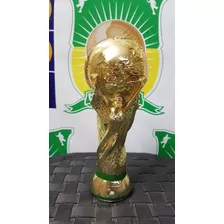 Linda Réplica Trofeu Futebol Taça Copa Do Mundo Fifa - 20 Cm