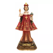 Imagem Jesus De Praga Resina Importada 42cm