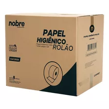 Papel Higienico Institucional Rolao C/8 R 500m 100%celulose