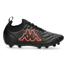 Botines De Futbol 11 Kappa Veloce Fg Negro Coral