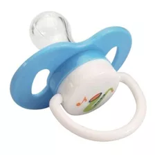 Chupeta Bico De Silicone Para Bebês Azul