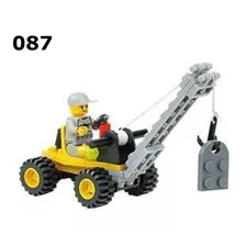 Quebra Cabeça Lego Trator Guincho Caminhao 51 Pçs