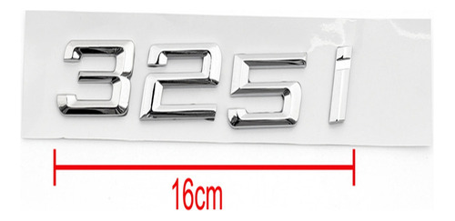 Emblema De Coche 325i Para Bmw E21 E30 E36 E46 E90 E91 E92 E Foto 4