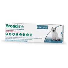 Broadline Pipeta Gato 0,6 -2,5kg Protege Interno Y Externo