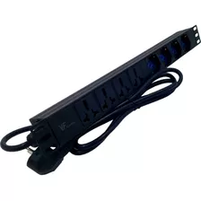 Zapatilla Pdu- Vf- 8 Tomas (4 Universales + 4 Schuko) 1.8 Mt