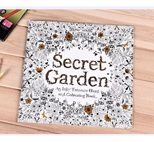Libro Para Colorear - Jardin Secreto 