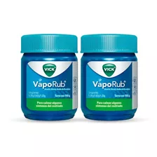 Pack X2 Ungüentos Vick Vaporub Para El Resfriado 200g