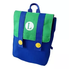 Mochila Escola Super Mario E Luigi Impermeável + Nf