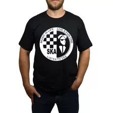 Camiseta Ska Music Is Life Live At Fun One - Preto