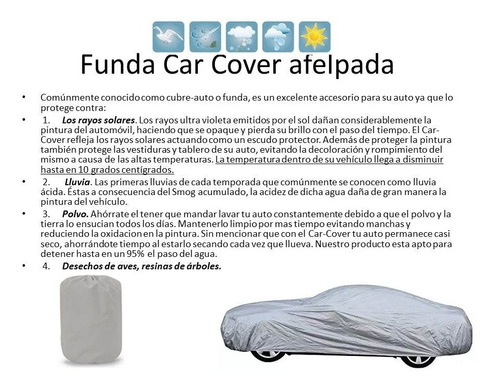 Funda Car Cover Peugeot 3008 100% Vs Granizo Agua Polvo Foto 2