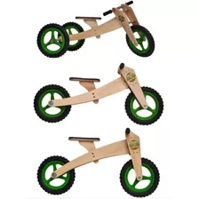 Andador Madeira Triciclo Equilíbrio Balance Sem Pedal