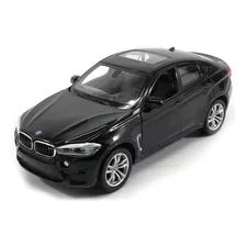 Miniatura Bmw X6m Preto Rastar 1/24