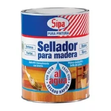 Sellador Para Madera Sipa Al Agua 1/4 Galon