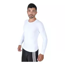 Camiseta Less Now Masculina Proteção Solar 50 Uva/uvb Branco