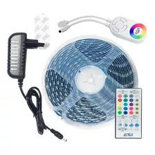 Kit Fita De Led Rgb Smart Wifi Inteligente 5 Metros Bivolt Cor Da Luz Fita De Led Rítmica Inteligente [rgb