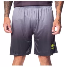 Calção Masculino Umbro Twr Degradê Preto/cinza