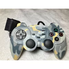 Controle Hori Ps2 Analog Sindou Pad 2 Camuflado Nota A Jp