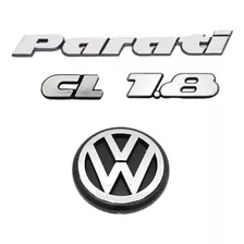 Emblemas Parati Cl 1.8 + Vw Mala - Quadrada 1991 À 1995