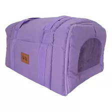 Bolsa De Transporte Pet Avião Para Cachorros E Gatos Azul