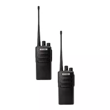 2 Radios Uhf Pro1000 16 Canales Compatibles Kenwood Motorola