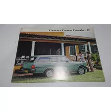 Folder Caravan Comodoro 1982 Original Gm Chevrolet 2.5 4.1
